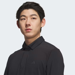 Áo Dài Tay Adidas Nam Chính Hãng - ULTIMATE365 TOUR LONG-SLEEVE POLO SHIRT  - Màu đen | JapanSport KA1783