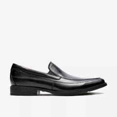 Giày Clark Nam Chính Hãng - Men's Tilden Free Loafer - Đen | JapanSport 261-10312
