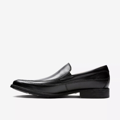 Giày Clark Nam Chính Hãng - Men's Tilden Free Loafer - Đen | JapanSport 261-10312