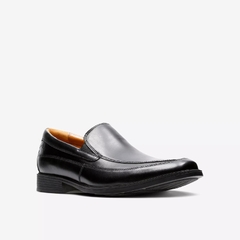 Giày Clark Nam Chính Hãng - Men's Tilden Free Loafer - Đen | JapanSport 261-10312