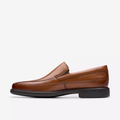 Giày Clark Nam Chính Hãng - Cosgrove Free Dark Tan Leather - Màu Nâu | JapanSport 261-82159