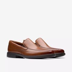 Giày Clark Nam Chính Hãng - Cosgrove Free Dark Tan Leather - Màu Nâu | JapanSport 261-82159