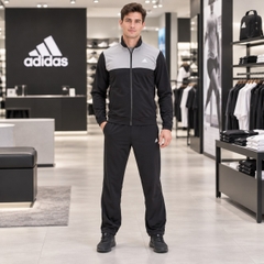 Bộ Thể Thao Adidas Chính Hãng - Basic tracksuit - Đen | JapanSport CF1615