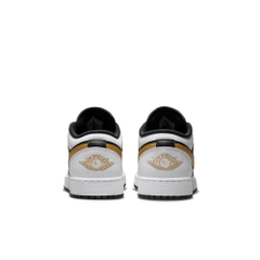 Giày Nike Chính Hãng - Air Jordan 1 Low (Big Kids) - Màu Trắng/Đen | JapanSport 553560-172