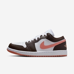 Giày Nike Nữ Chính Hãng - Air Jordan 1 Low - Màu Đen/ Hồng  | JapanSport DC0774-182