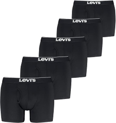 Bộ 5 Quần Boxer Levi's Nam Chính Hãng - Levi’s Microfiber Boxer Brief – màu đen  | JapanSport 701234299002802