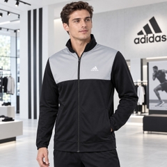 Áo Khoác Adidas Chính Hãng - Basic tracksuit - Đen | JapanSport CF1615