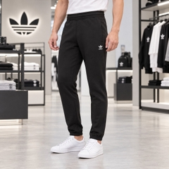 Quần Adidas Chính Hãng - Trefoil Essentials Pants - Đen | JapanSport   IY7361