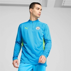 Áo Khoác Puma Nam Chính Hãng - Training top Manchester City 2024/25 - Màu Xanh | JapanSport 777529-11