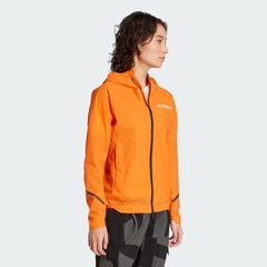 Áo Khoác Adidas Nữ Chính Hãng - Orange Terrex Xperior 2.5 Layer Light Climaproof - Màu cam | JapanSport KA5870