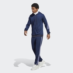 Bộ Thể Thao Adidas Nam Chính Hãng - 3-STRIPES TRACKSUIT - Xanh | JapanSport IC6769