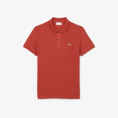 Áo Polo Lacoste Chính hãng - Slim Fit L.12.12 Piqué Polo - Màu Cam đất | JapanSport PH4012-51-AFS
