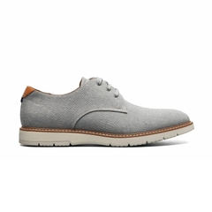 Giày Florsheim Nam Chính Hãng - Canvas Plain Toe Oxford - Màu Xám | JapanSport 14419-020