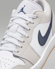 Giày Nike Chính Hãng - Air Jordan 1 Low - Màu Trắng Xám | JapanSport 553558-146