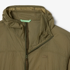 Áo Khoác Lacoste Chính hãng - Men's Water-Repellent Nylon Jacket - Màu Xanh | JapanSport BH8907-51-E9F