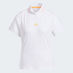 Áo Polo Adidas Nữ Chính Hãng - Ultimate365 Tour Climacool Jacquard - Màu Trắng | Japansport KA1816