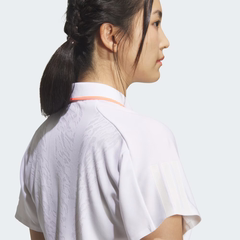 Áo Polo Adidas Nữ Chính Hãng - Ultimate365 Tour Climacool Jacquard - Màu Trắng | Japansport KA1816