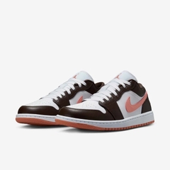 Giày Nike Nữ Chính Hãng - Air Jordan 1 Low - Màu Đen/ Hồng  | JapanSport DC0774-182