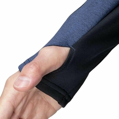 Áo Khoác Mizuno Chính Hãng - Track and Field Wear Mid-Layer Jacket Warm Stretch Slim Silhouette - Màu Xanh | JapanSport U2MCB503-pageant blue heathered