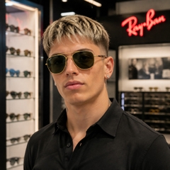 Kính Ray-Ban Chính hãng - Polarized - RB3683 001/58 56mm - Nam Nữ | JapanSport