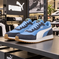 Giày Puma Chính Hãng -  Helsinki G | Regal Blue / Deep Navy / Gum | JapanSport 312158-05