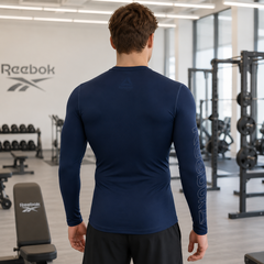 Áo phông dài tay Reebok Chính Hãng - One Series LT COMP - Blue | JapanSport DV3366