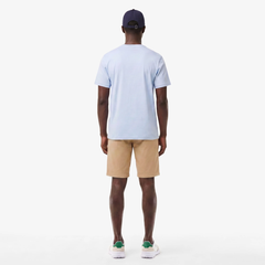 Áo Phông Lacoste nam Chính hãng - Regular Fit Crew Neck T-Shirt - Màu Xanh Nhạt | JapanSport TH5133-51-HBA
