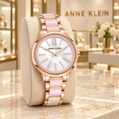 Đồng hồ Anne Klein Nữ Chính hãng - Dress Watch - AK/1412IRRG - Màu vàng hồng | JapanSport
