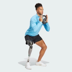 Áo Adidas Nam Chính Hãng - Training Sweatshirt Long Sleeve Sweater Pria - Màu Xanh | JapanSport IR5883