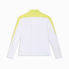 Áo Polo Puma Nữ Chính Hãng - Women's Golf Stretch Performance Long-Sleeve Polo Shirt- Màu Trắng | JapanSport 630584-03