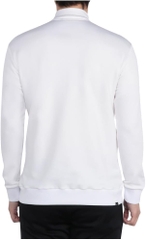 Áo Khoác Mizuno Chính Hãng - Breath Thermo Half-Zip - Màu Trắng | JapanSport E2MAB505-01