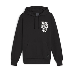 Áo Puma Nam Chính Hãng - Men's Basketball Hoops 2.0 Hoodie - Màu Đen | JapanSport 625248-01