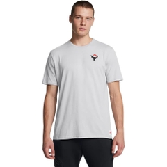 Áo phông Under Armour Chính hãng - Rock Red One Sleighin Gains - Màu Trắng | JapanSport 6003012-011