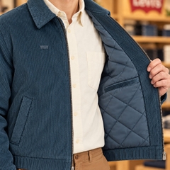 Áo Khoác Levi's Chính Hãng -  Levi’s Corduroy Bomber Jacket -Grey  | JapanSport   LM3OC275-gry