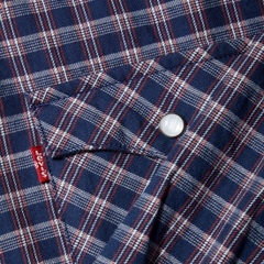 Áo Sơ Mi Levi's Chính Hãng - Men's Long Sleeve Plaid Shirt - Màu Navy | JapanSport 85745-0200