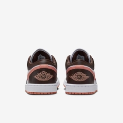 Giày Nike Nữ Chính Hãng - Air Jordan 1 Low - Màu Đen/ Hồng  | JapanSport DC0774-182
