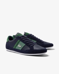 Giày Lacoste Chính hãng - Chaymon Leather Sneakers - Màu Xanh | JapanSport 7-48CMA0033-2S3