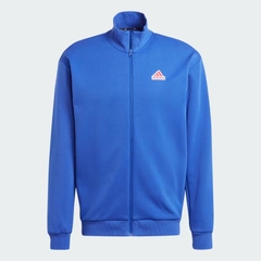 Áo Khoác Adidas Chính Hãng - Future Icons Badge of Sports Track Jacket - Màu Xanh | JapanSport IS9595