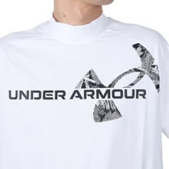 Áo Golf Under Armour Chính hãng - Wear Iso-Chill Mock Neck  - Màu Trắng | JapanSport 1384829-100