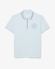 Áo Polo Lacoste Chính hãng - Men's Regular Fit L.12.12 Badge Print Polo - Màu Xanh | JapanSport PH9960-51-T01
