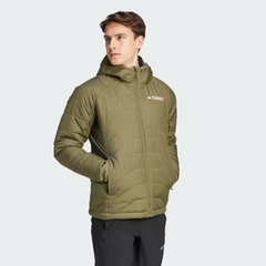 Áo Khoác Adidas Chính Hãng - Terrex Multi Synthetic Insulated Hooded Jacket - Màu Xanh | JapanSport IM7681