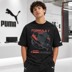 Áo Phông Puma Chính hãng - F1 Graphic Tee - Relaxed T-Shirt - Màu Đen | JapanSport 632655-01
