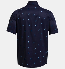 Áo Polo Under Armour Chính hãng - Dockside Short Sleeve T-Shirt - Màu Xanh | JapanSport 1376577-410