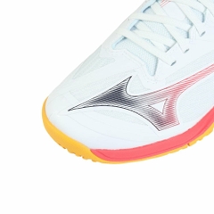 Giày Tennis Mizuno Chính hãng - Wave Exceed Court Wide OC - Màu Trắng | JapanSport 61GB2518-60