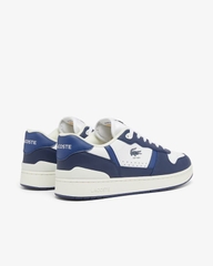 Giày Lacoste Chính hãng - T-Clip Set Leather Sneakers - Màu Xanh/Trắng | JapanSport 7-48SMA0042-042