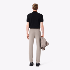 Quần Dài Lacoste Chính hãng - Slim Fit Commuter Pants - Màu Be  | JapanSport HH1916-51-6P3