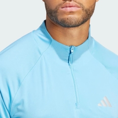 Áo Adidas Nam Chính Hãng - Training Sweatshirt Long Sleeve Sweater Pria - Màu Xanh | JapanSport IR5883
