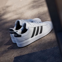 Giày Adidas Chính Hãng - Grand Court 2.0 - Màu Trắng | JapanSport GW9214