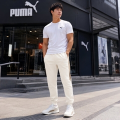 Quần Dài Puma Chính Hãng - Puma EVOSTRIPE Warm Pants - Màu Trắng | JapanSport 684113-87