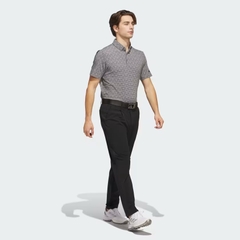 Áo Polo Adidas Nam Chính Hãng - Go-To Printed Stripe Polo Shirt - Màu Xám | JapanSport JF4932